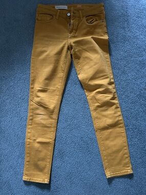 Pilcro Mustard Skinny Women’s Jeans